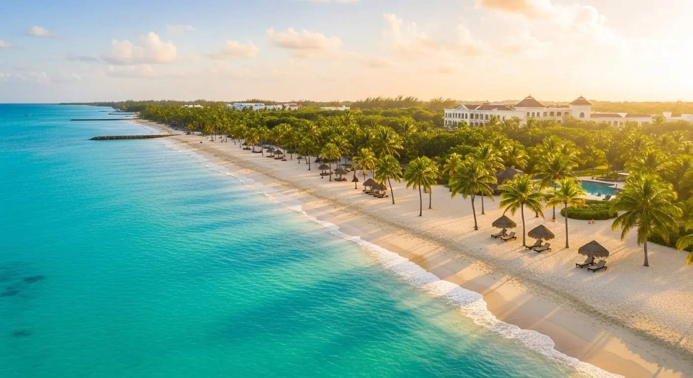 Tropical beach paradise